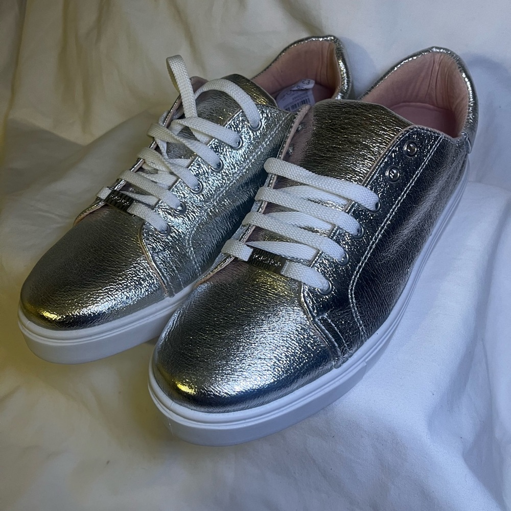 Topshop Silver Women's Sneakers